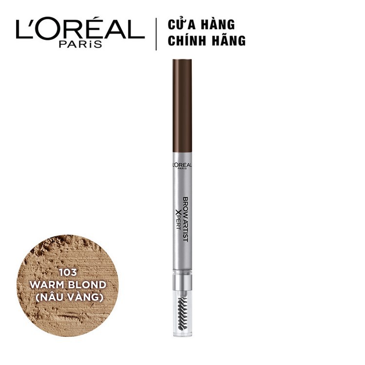 L’Oreal - Chì kẻ mày 2 đầu L’Oreal Paris Brow Artist Xpert 0.2g