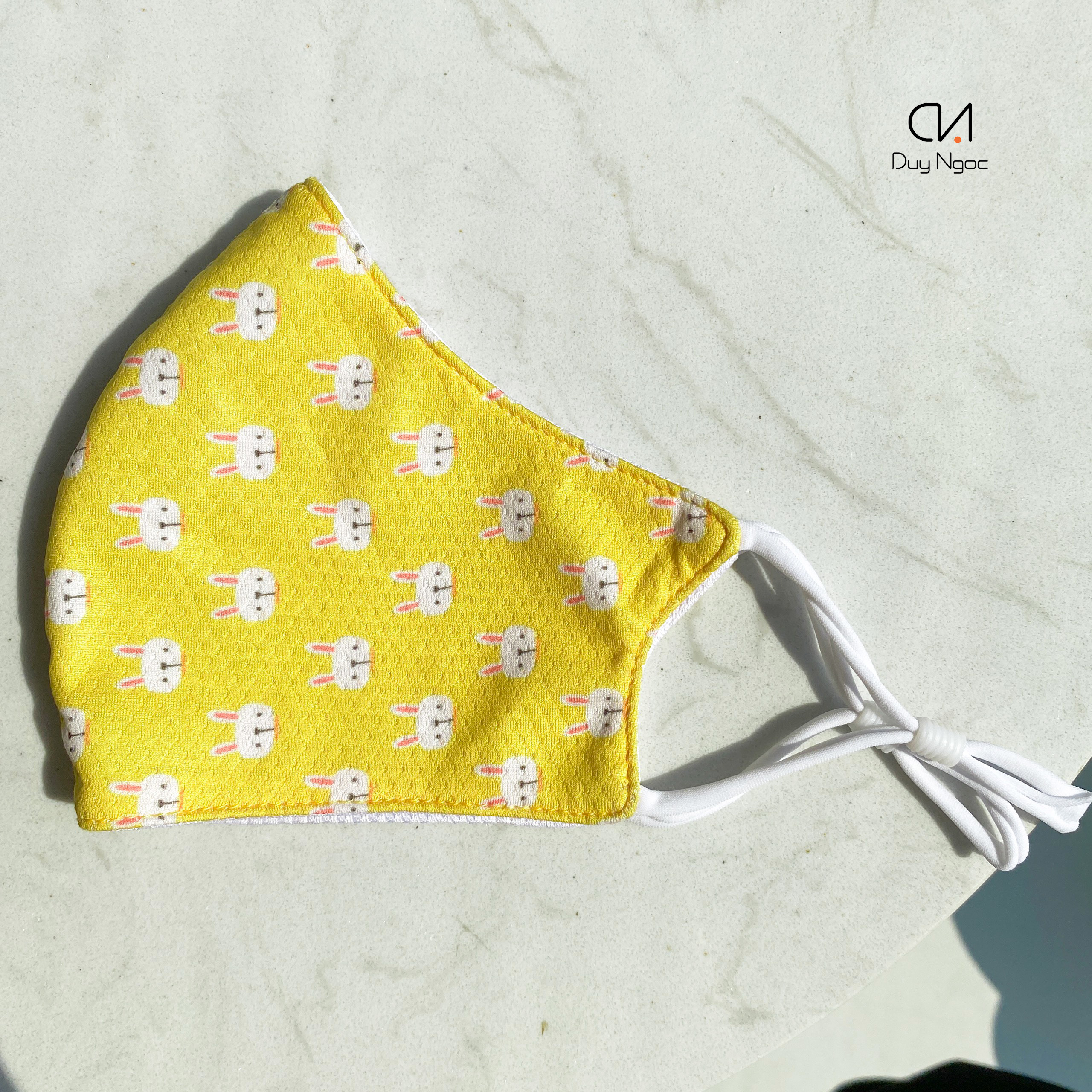 Khẩu trang vải Duy Ngọc cho bé 4-10 tuổi Chất liệu vải Mesh in Cute cao cấp thoáng mát thân thiện môi trường (3247)