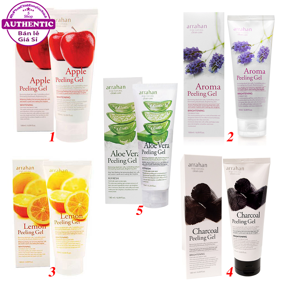 TẨY DA CHẾT ARRAHAN PEELING GEL 180ML