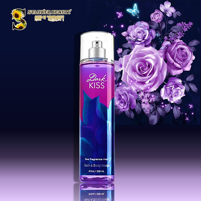 💜 Dark Kiss | Xịt Thơm Nước Hoa Toàn Thân Bath & Body Works Fine Fragrance Mist (236Ml)