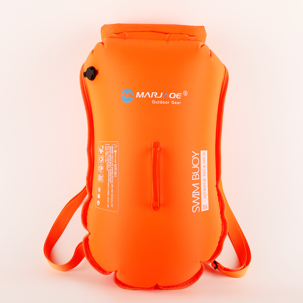 PHAO BƠI 2 TÚI KHÍ KIÊM BALO CHỐNG NƯỚC MR901 - DUNG TÍCH 28L & 35L - CHẤT LIỆU 210D NYLON PVC - AN