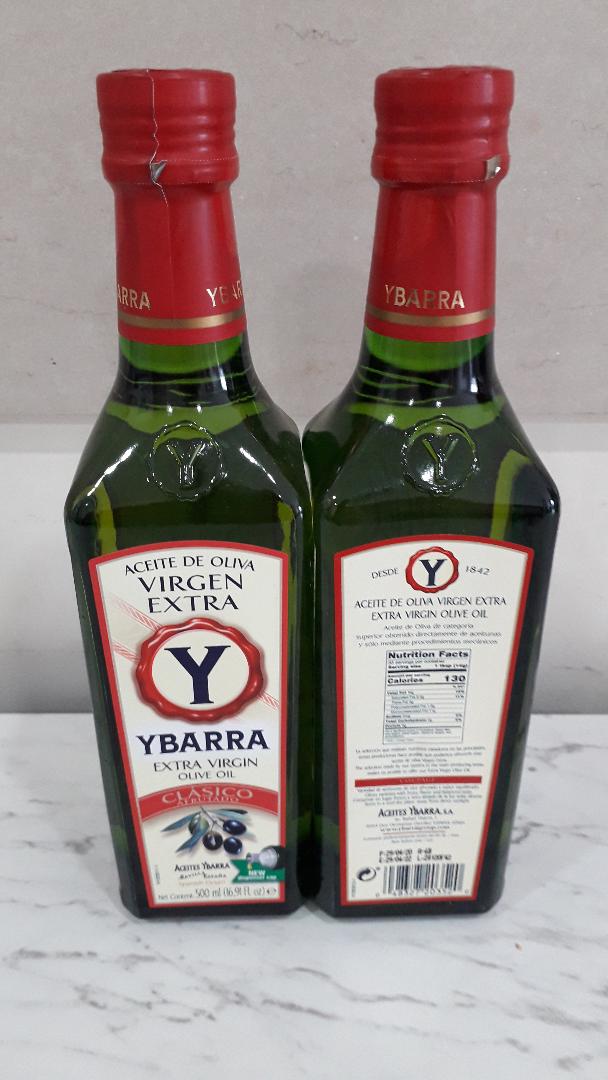 [HCM]Dầu Olive YBARRA EXTRA VIRGIN 500ML. HSD: 02/2027