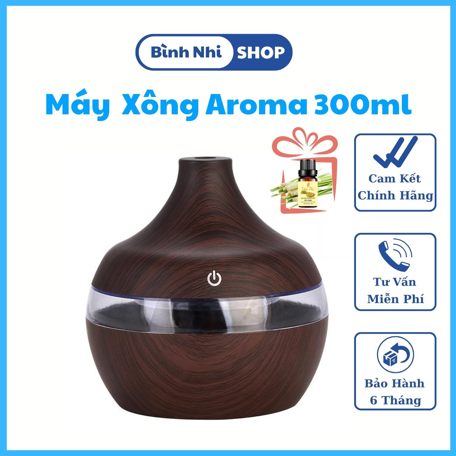 (Tặng 1 Tinh Dầu ) Máy Xông Tinh Dầu Phòng Ngủ Aroma Cao Cấp Đèn Xông Tinh Dầu Đuổi Muỗi Khuếch Tán 