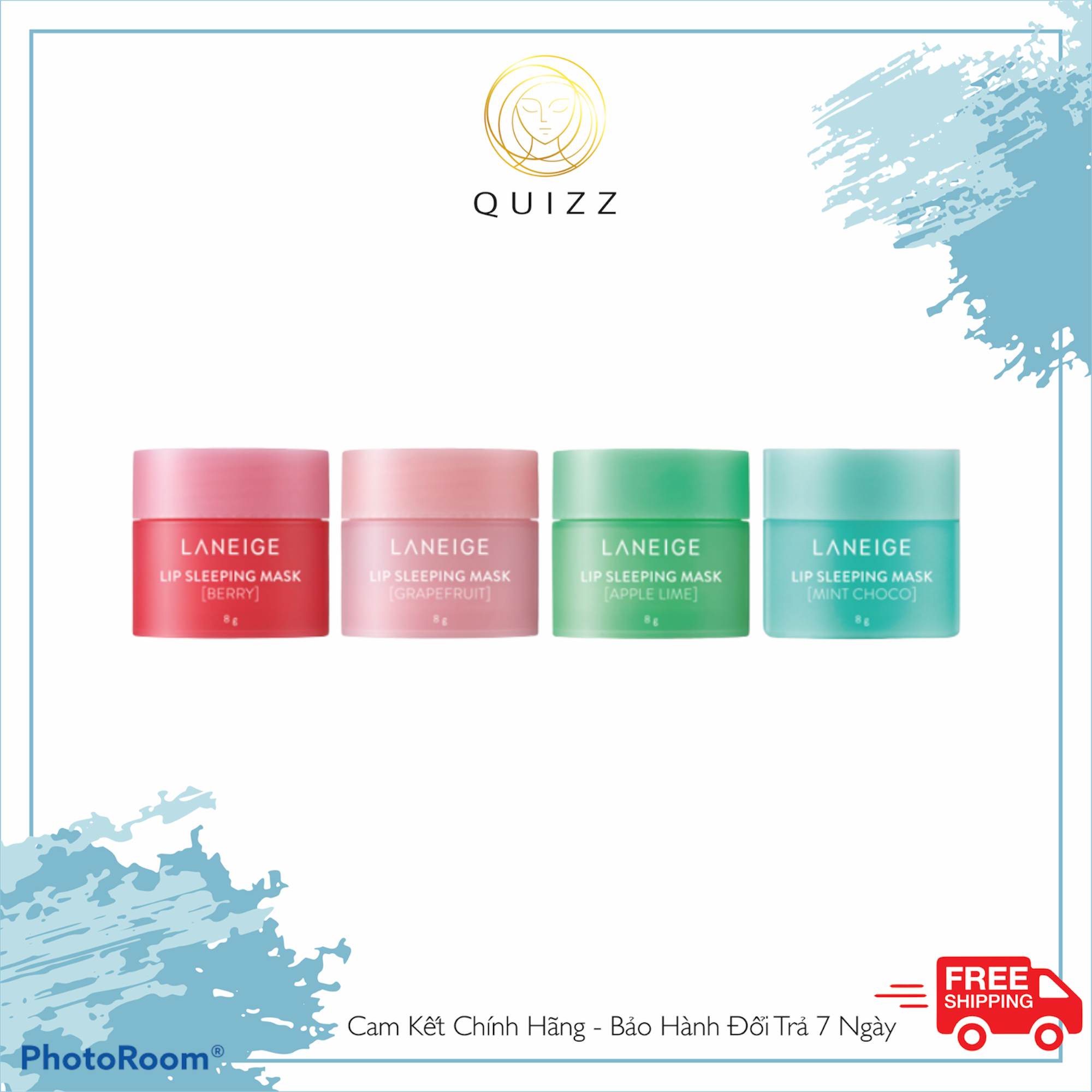 Mặt Nạ Ngủ Dưỡng Môi Laneige Lip Sleeping Mask_Quizz Cosmetics