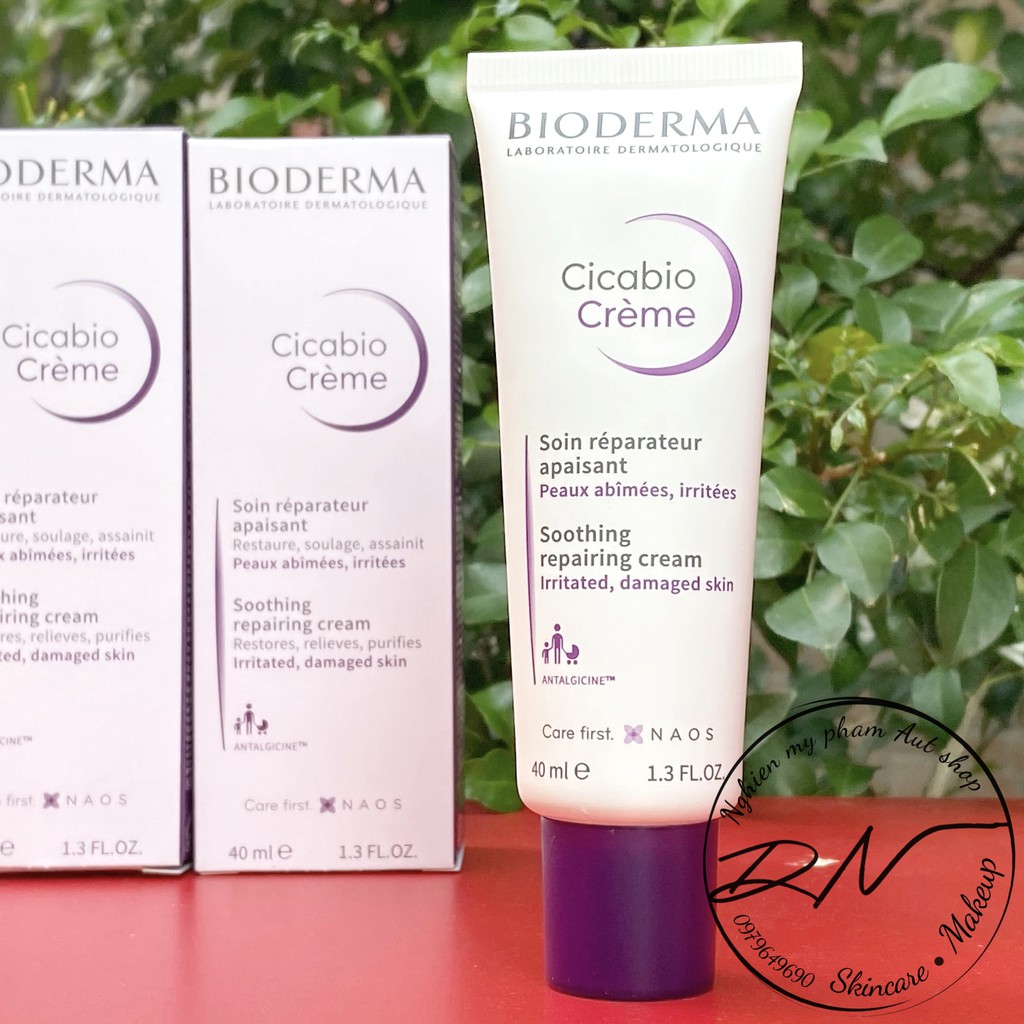 Kem dưỡng phục hồi da Bioderma Cicabio Creme 40ml