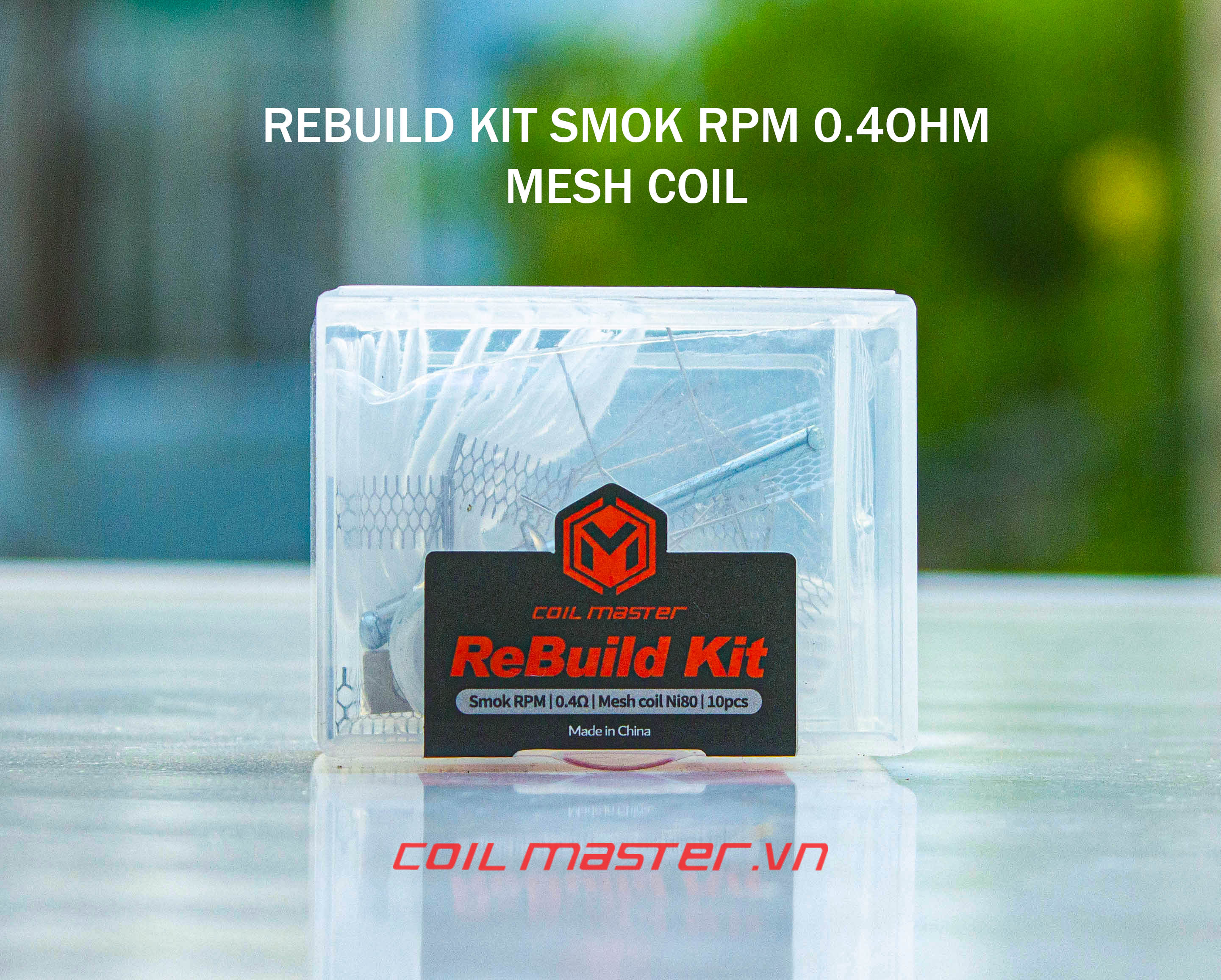 Bộ Rebuild Occ RPM 0.4ohm - Rebuilld Kit Coil Master