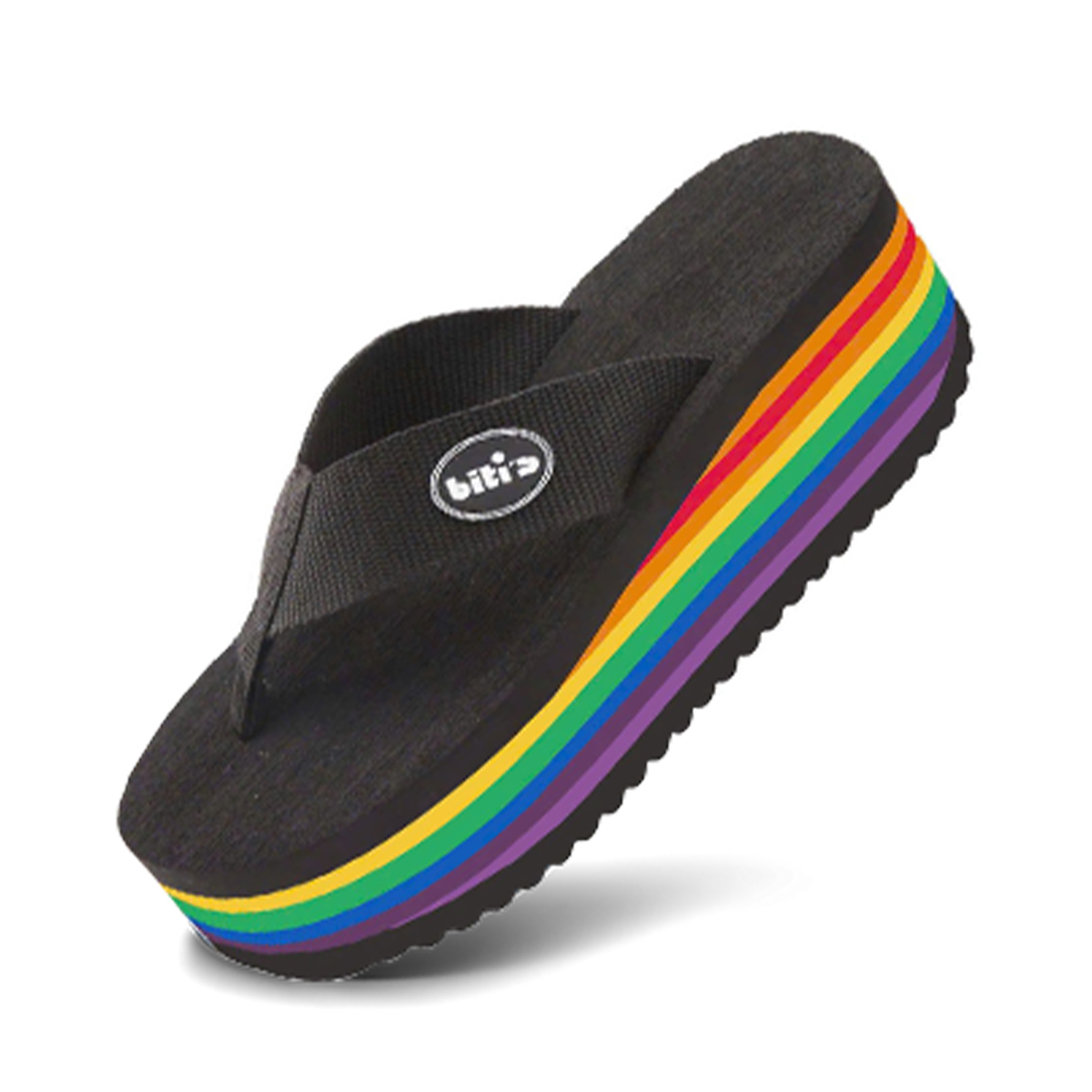 [Hoàn Xu] DÉP XỐP NỮ BITIS QUAI KẸP XỎ NGÓN ĐẾ BÁNH MÌ CAO 6CM X0221B000 X0221B010 (NÂU + ĐEN + ĐỎ Đ