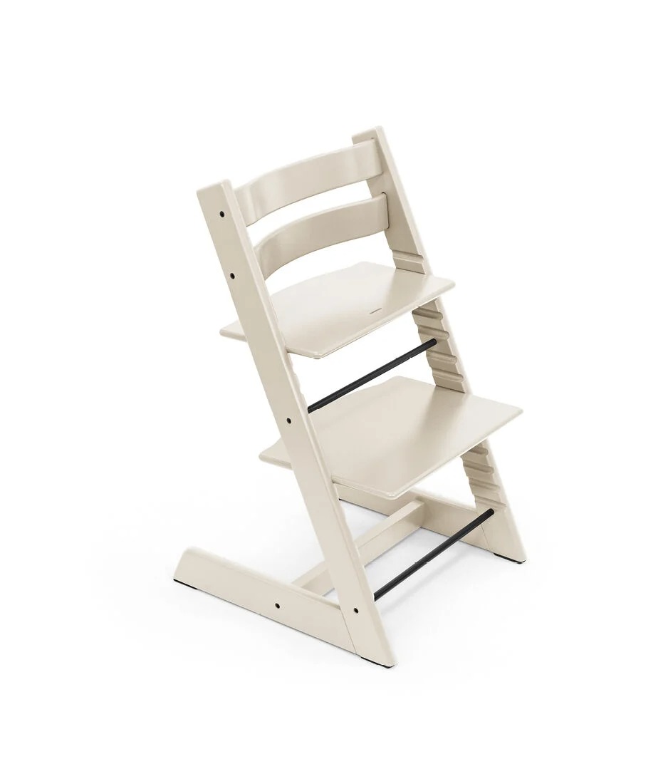 Ghế ăn dặm cao cấp Stokke Tripp Trapp gỗ nguyên khối tải trọng 136kg bảo hành 7 năm điều chỉnh độ cao cho mọi lứa tuổi