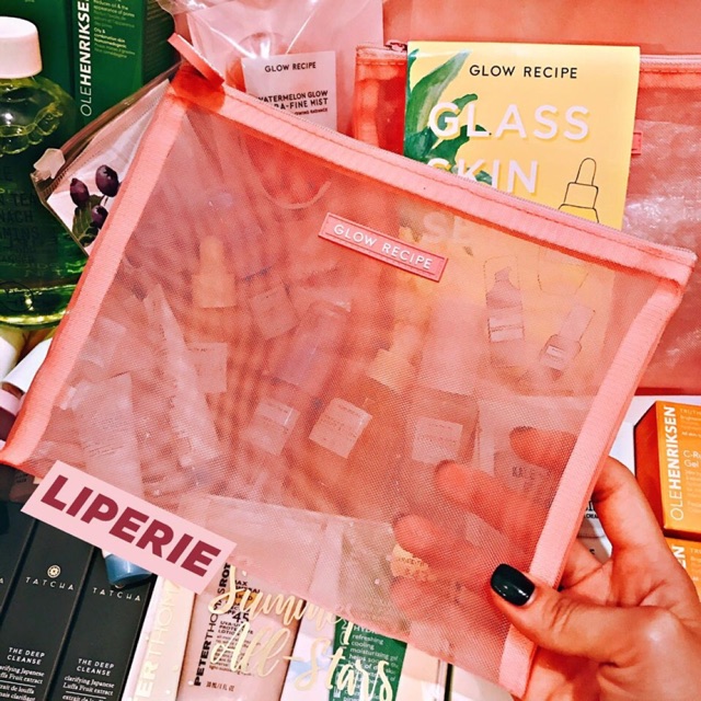 [Hcm][Sephora] Túi Đựng Mỹ Phẩm Các Hãng Glow Recipe Kiehls Fresh Loccitane La Mer...|Drunk Elephant