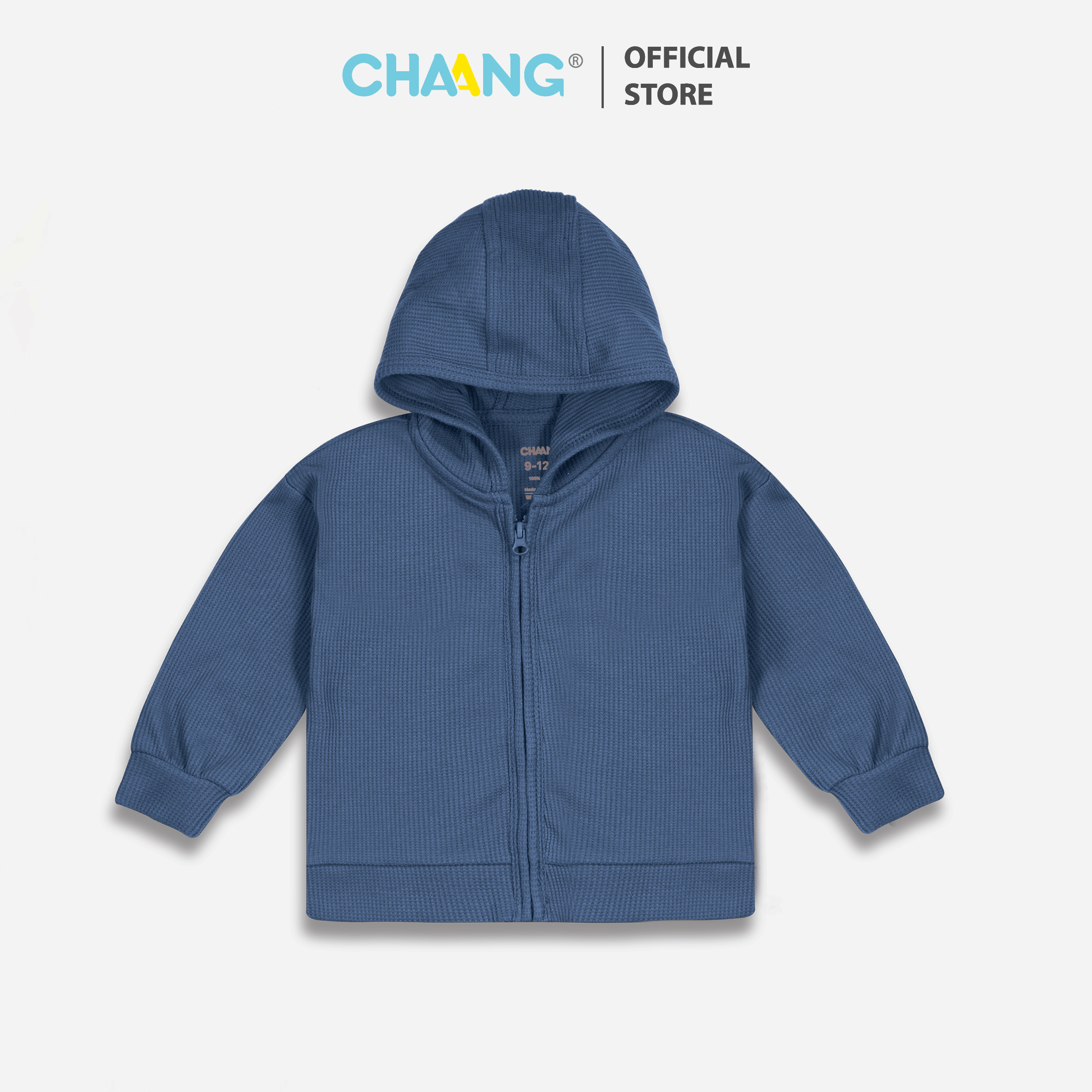 [CHAANG] Áo khoác có mũ cho bé trai Cosmos xanh navy Chaang-FORM NHỎ TĂNG 2 SIZE