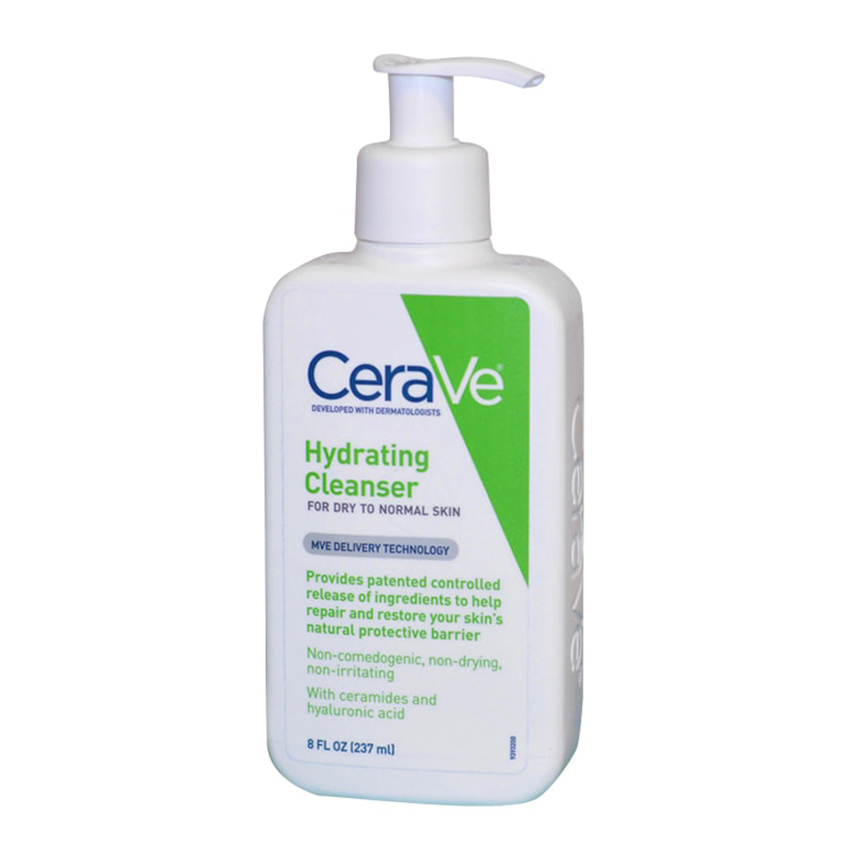 [Fullsize 236/473Ml] Sữa Rửa Mặt Cerave Hydrating Cleanser 236 Ml