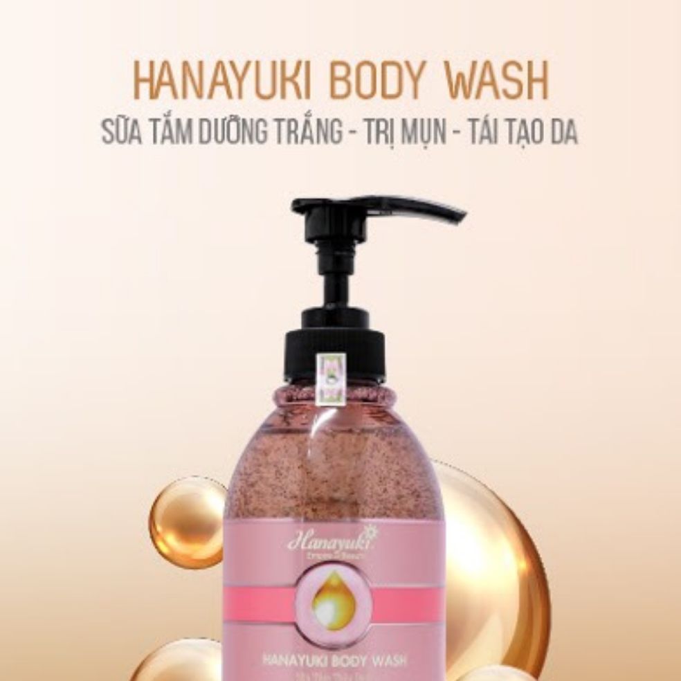 [HCM]sữa tắm hanayuki body wash 500g
