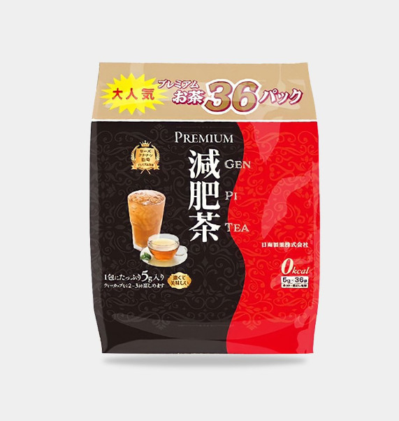 Trà Thải Độc Giảm Mỡ Hayari Premium Genpi Tea - 36 Gói