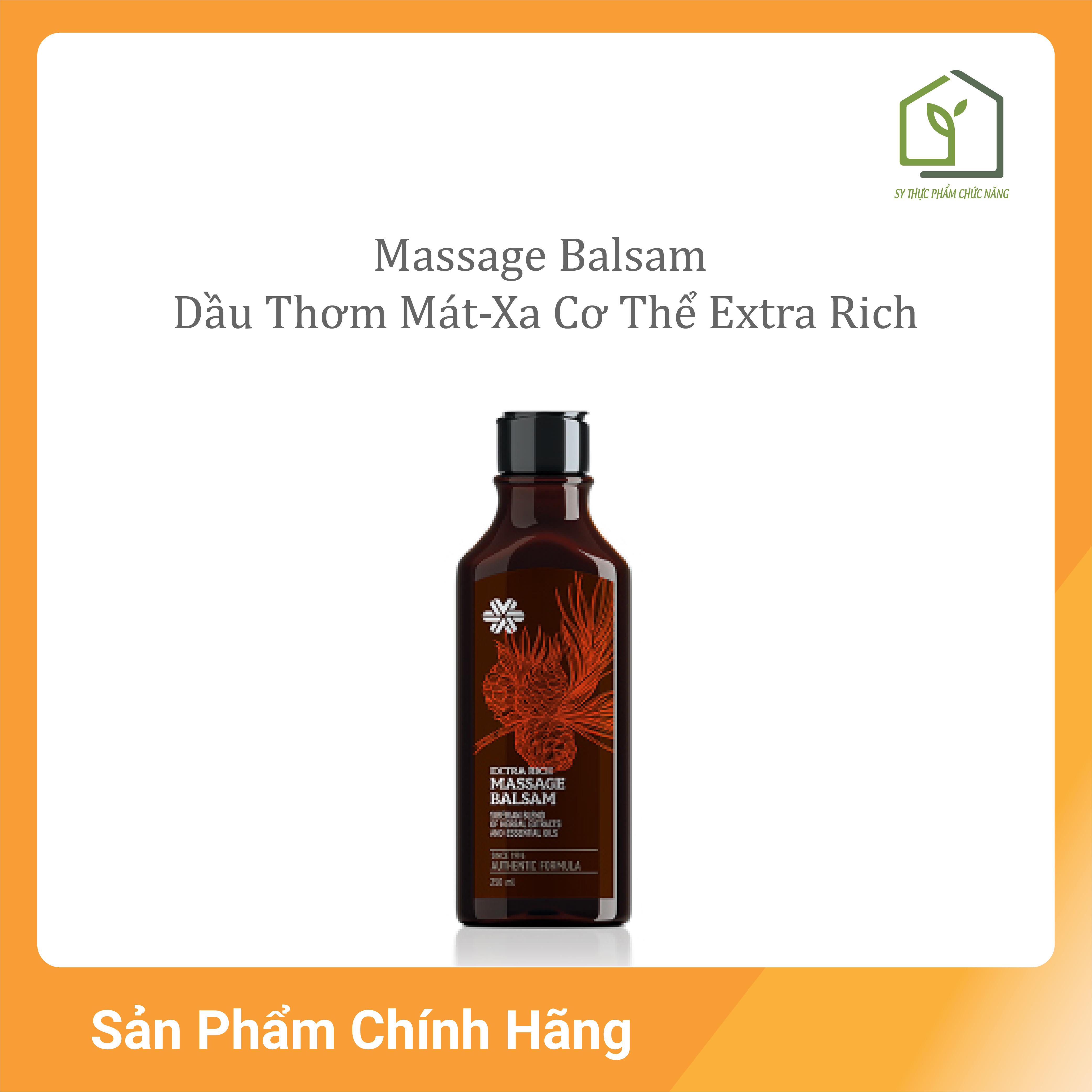 [Hcm]Massage Balsam Dầu Thơm Mát - Xa Cơ Thể Extra Rich