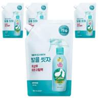 Foot shampoo On: The Body hương chanh bạc hà giúp làm sạch và khử mùi hôi chân Hàn Quốc 385ml/500ml
