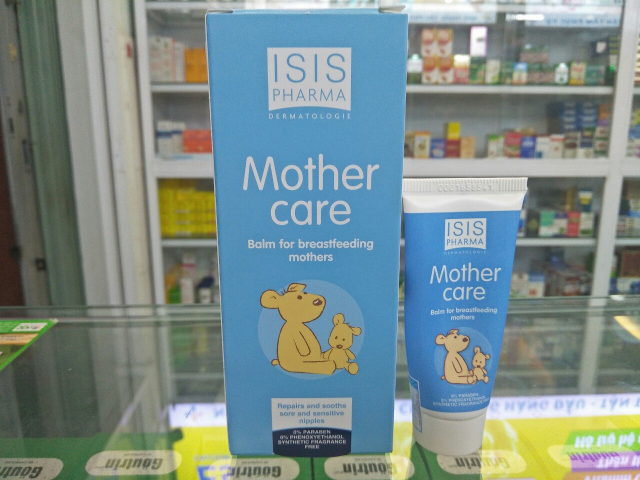 (Chính Hãng) Mother Care Isis Pharma - Kem Dưỡng Ẩm Môi - Nứt Vú - Chàm Môi Chai 15Ml