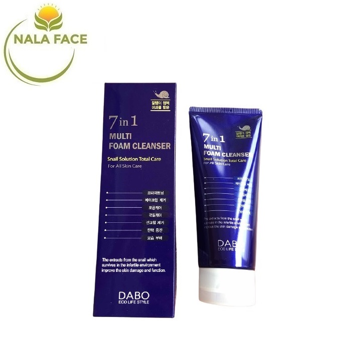 [Hcm]Sữa Rửa Mặt Cao Cấp 7 Tác Dụng Dabo Multi Foam Cleanser 180Ml