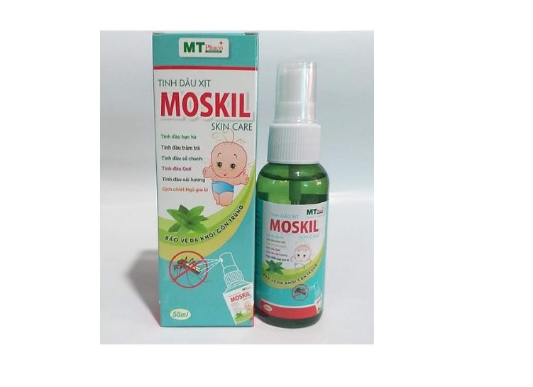 Tinh Dầu Xịt Muỗi Thảo Mộc Moskil