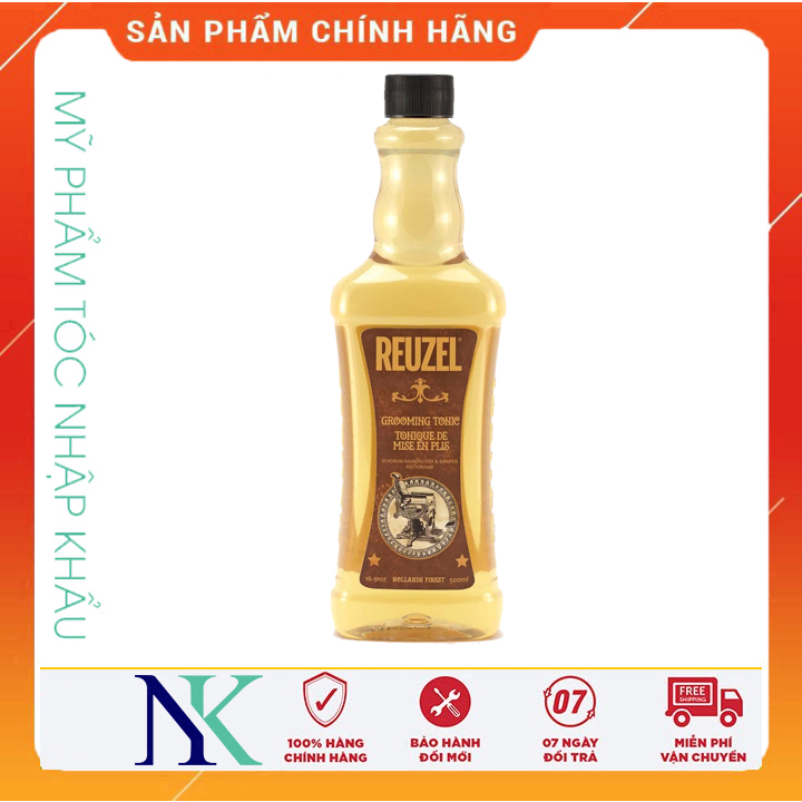 Nước Chải Tóc Reuzel Grooming Tonic Tạo Độ Phồng Tự Nhiên 500Ml