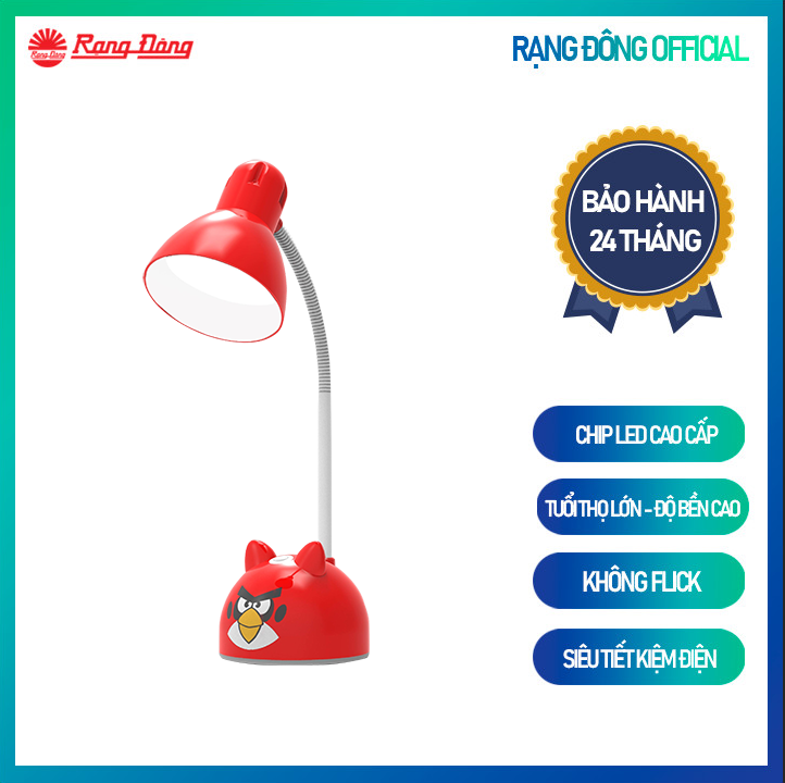 Đèn bàn Bảo vệ Thị lực RD-RL-27.V2 6W chính hãng Rạng Đông an toàn dễ sử dụng mẫu mã ngộ nghĩnh đáng yêu