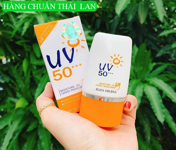 Kem chống nắng Eliza Helena UV50+++ Thái Lan 30g giúp chống nắng hiệu quả dưỡng ẩm cho da thích hợp với làn da châu Á