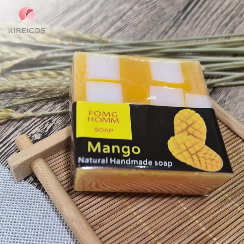 [Hcm]Xà Phòng Tắm Rửa Tay Dưỡng Ẩm Hand Made Vuông Đủ Mùi 100G - Mango