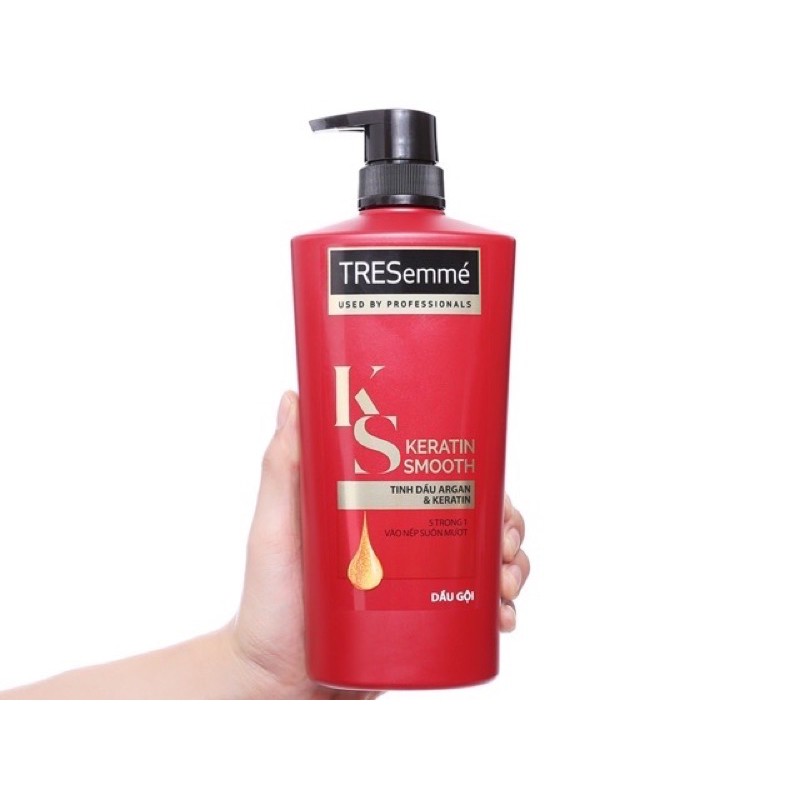 5 In1 Dầu Gội Tresemmé Keratin Smooth ( Mẫu Mới ) 640G