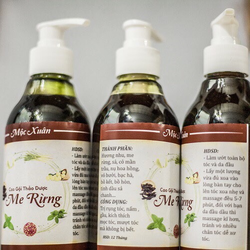 [Hcm]Dầu Gội Chong Rụng Tóc - Hàng Homemade Chuẩn
