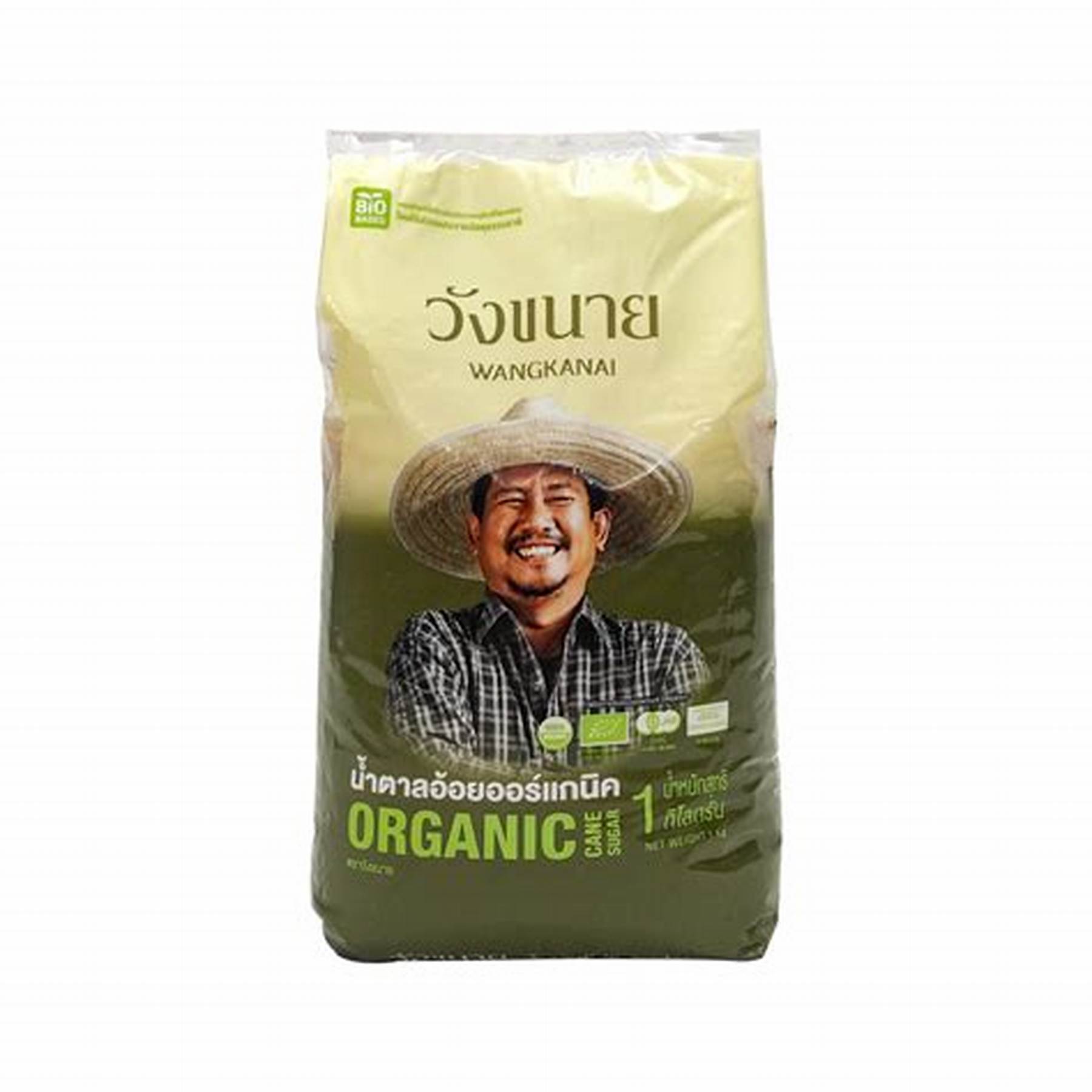 Đường Mía Thô Hữu Cơ Wangkanai Thái Lan 1kg