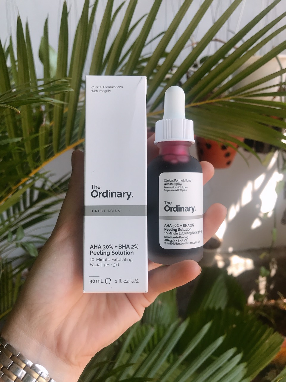 The Ordinary. Aha 30% + Bha 2% Peeling Solution Serum Tẩy Da Chết Peel Da Cấp Ẩm Serum Làm Sáng Da Chống Lão Hóa Tẩy Tế Bào Chết Da Mặt 30Ml