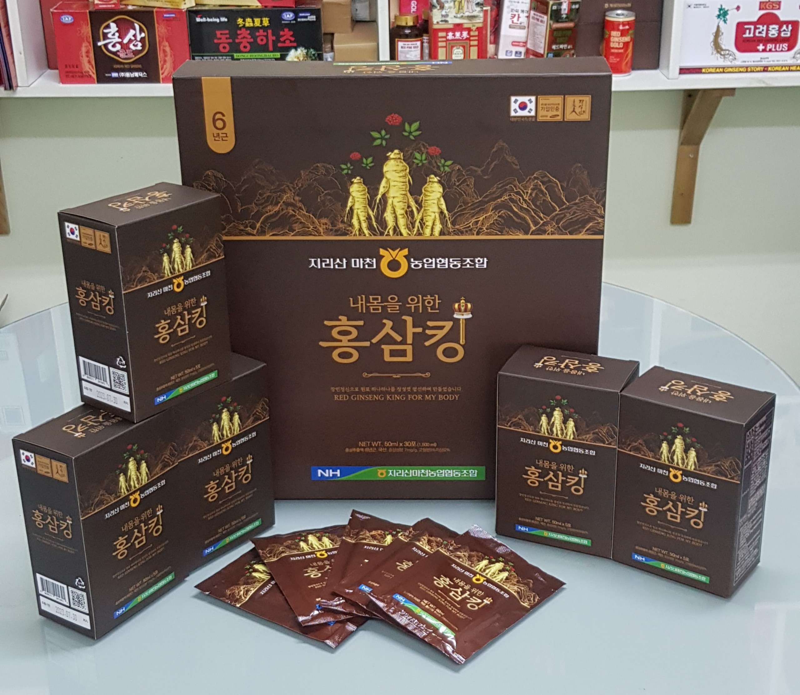 Nước Hồng Sâm Hàn Quốc Red Ginseng Of My Body 1 Hộp 30 Gói