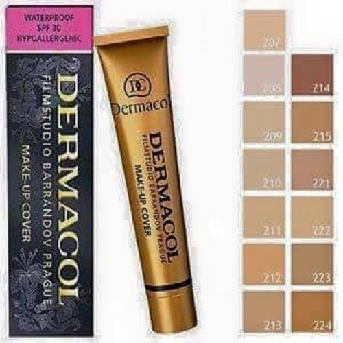 Kem Nền Dermacol Che Khuyết Điểm trắng đẹp tự nhiên 30g