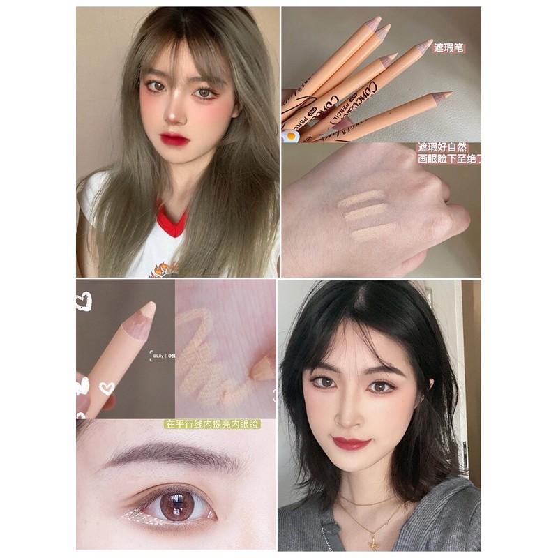 1 Cây - Bút Kem Che Khuyết Điểm Menow Authentic - Bút Dạng Phấn Che Khuyết Điểm (D8)
