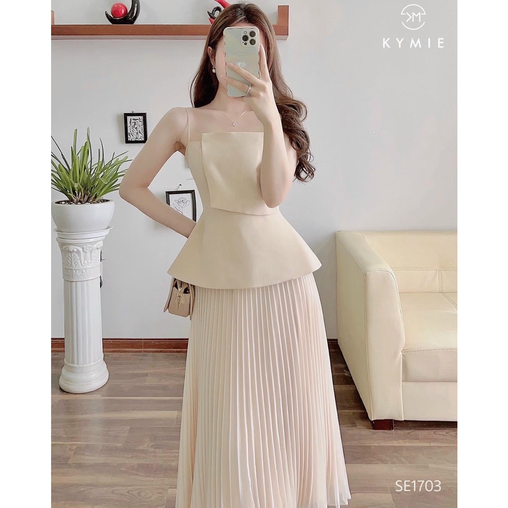 Đầm dự tiệc váy nữ xinh xắn thiết kế trễ vai màu nude hàng loại 1 cao cấp  đi chơi dự tiệc sang chảnh HK Design  Lazadavn