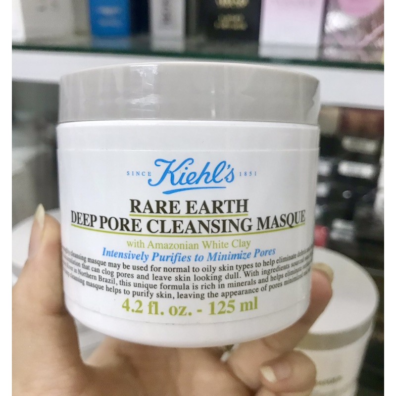 [Hcm]Mặt Nạ Kiehl’s Rare Earth Pore Cleansing Masque (125Ml)