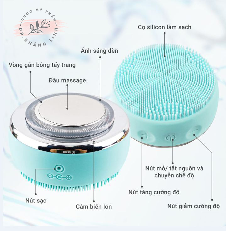 Máy Rửa Mặt Đa Chức Năng Honest Beauty Cleansing Rejuvenation Device [Cam Kết Authentic]