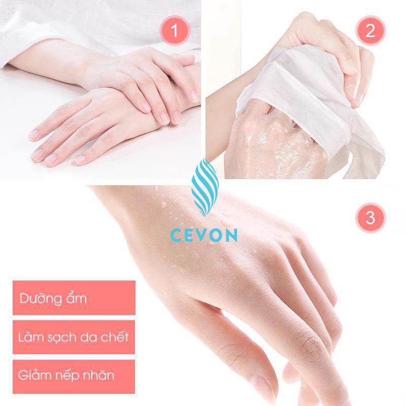 Mặt Nạ Dưỡng Tay Hàn Quốc Cevon Handmask (1 Hộp 4 Túi)