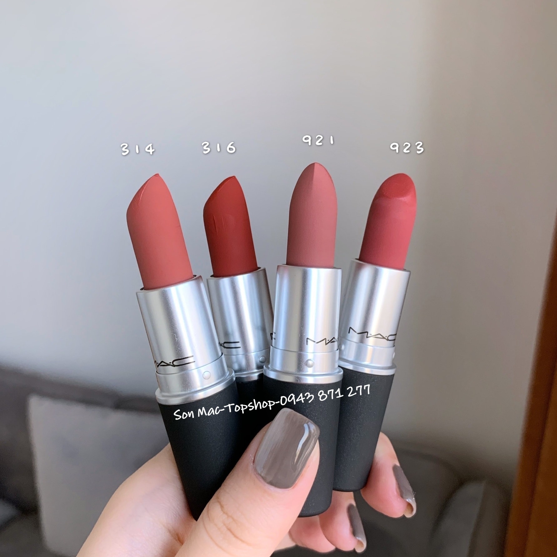 💄Son MAC Chính Hãng Có Bill Mandarin O Devoted To Chili Mull It Over CHILI LADYDANGER MARRAKESH RUBYWOO