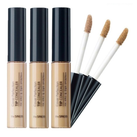 Kem Che Khuyết Điểm The Saem Cover Perfection Tip Concealer Spf28 Pa++ Ol142