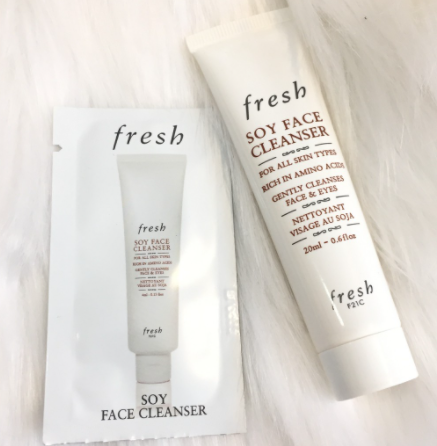 [HCM]Sữa rửa mặt Fresh Soy Face Cleanser - 20ml/ 4ml