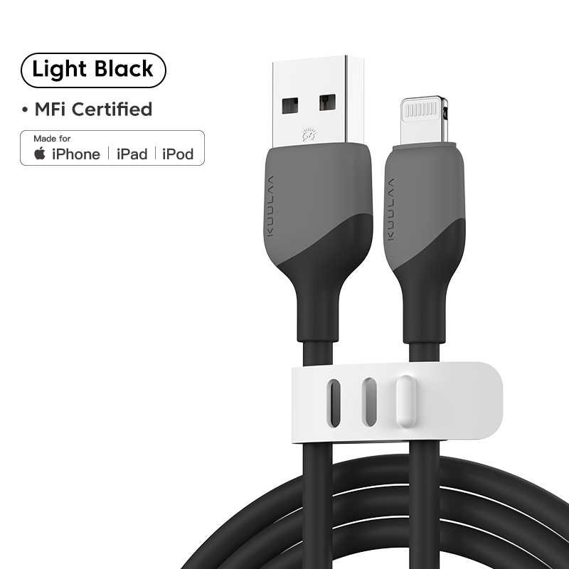 【For iPhone 13】【50% OFF Voucher】KUULAA cáp sạc iphone MFi Lightning Cable For iPhone 12 11 Pro Max X XS 8 7 6 Plus Fast Charging USB Charger For iPhone 12 mini USB Charge Cord