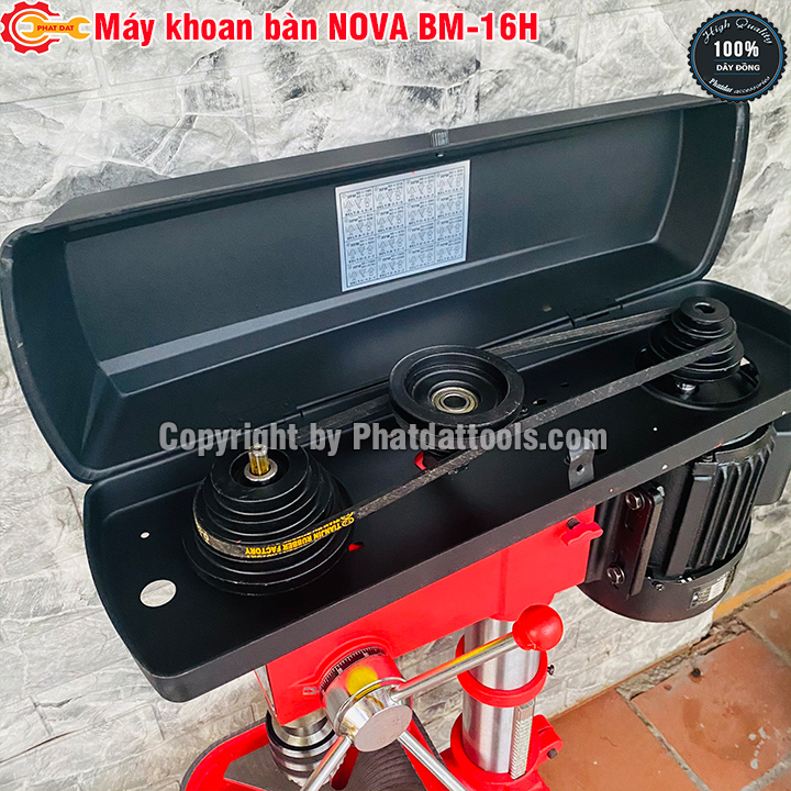 Máy khoan bàn NOVA BM-16H cao 1M - 750W bảo hành 12 tháng