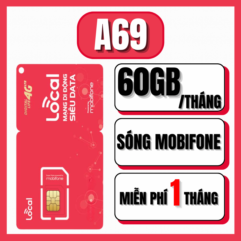 ( SẴN 1 THÁNG ĐẦU ) Sim 4G Mobifone Tặng Data Tốc Độ Cao Truy Cập Mạng Thả Ga A45F A69 A79 A89F A99