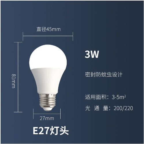Bóng Đèn Led Tròn Kín Nước 3w - 5w - 7w - 9w - 12w - 18w Hàng Loại 1