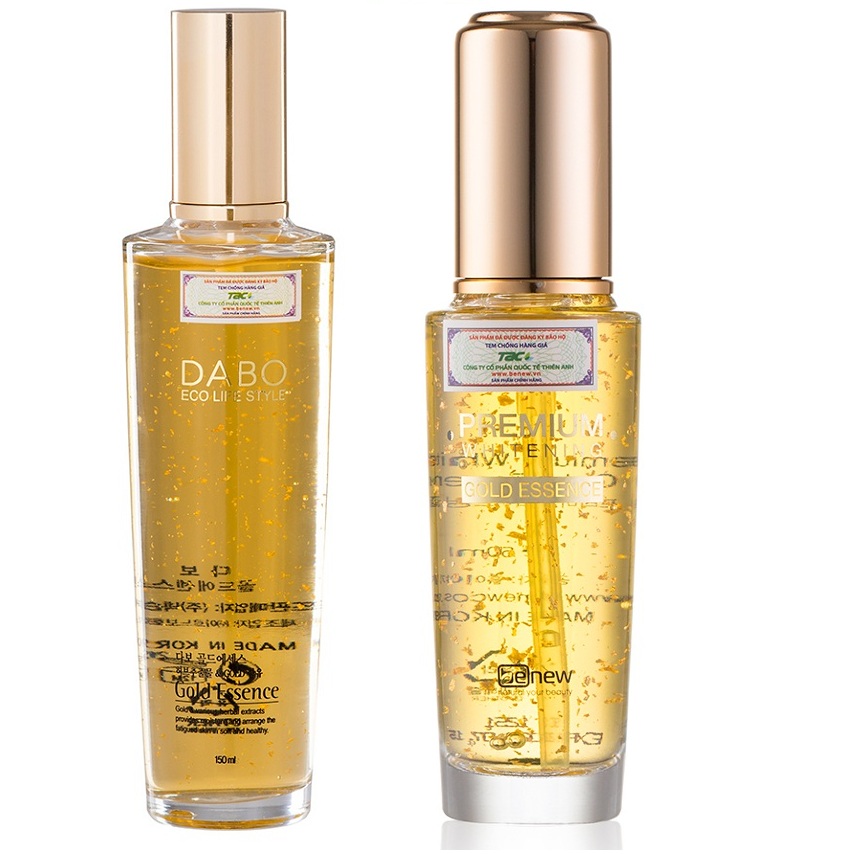 Serum Tinh Chất Vàng 24K Dabo Hàn Quốc Ngừa Nám Xóa Xạm Thâm Tái Tạo Da ( Mã 150Ml Là Tinh Chất Vàng Dabo - 50Ml Là Tinh Chất Benew)