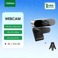 Blevos Webcam máy tính laptop cao cấp Q20 2K 4K web cam 1080P Camera Siêu Nét có mic hỗ trợ học online livestream