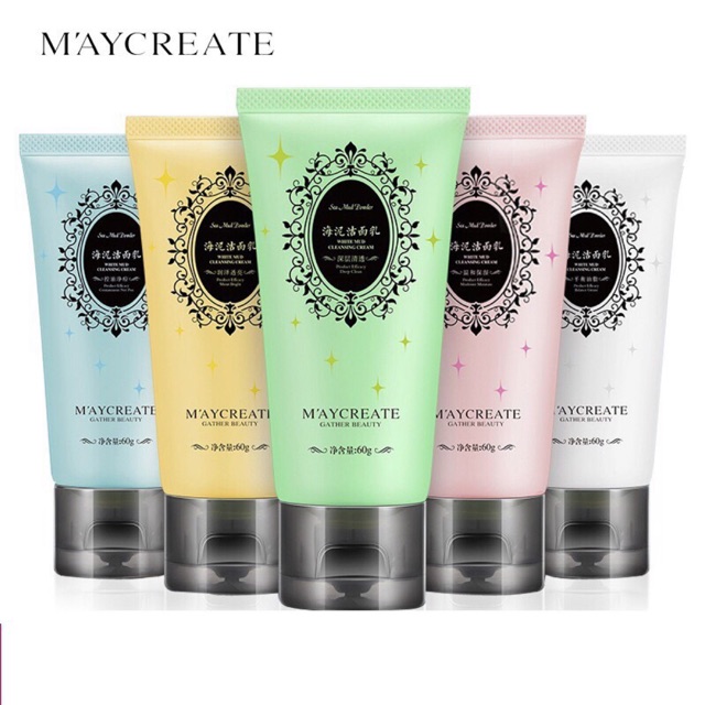 Sữa rửa mặt bùn khoáng Maycreate