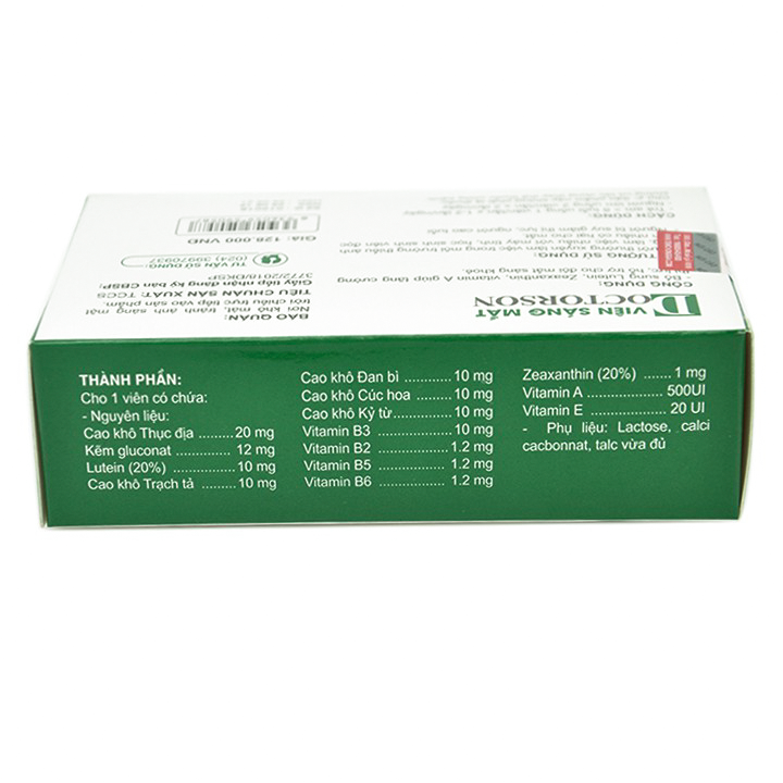MỘT HỘP VIÊN SÁNG MẮT DOCTORSON