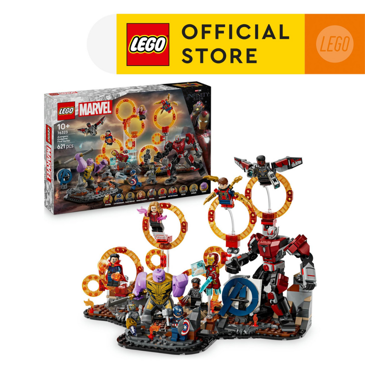 Đồ Chơi Lắp Ráp Avengers: Trận Chiến Cuối Cùng LEGO SUPERHEROES 76323 (621 chi tiết)