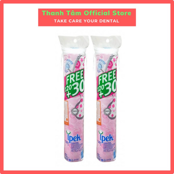 Bông tẩy trang Ipek 150 miếng